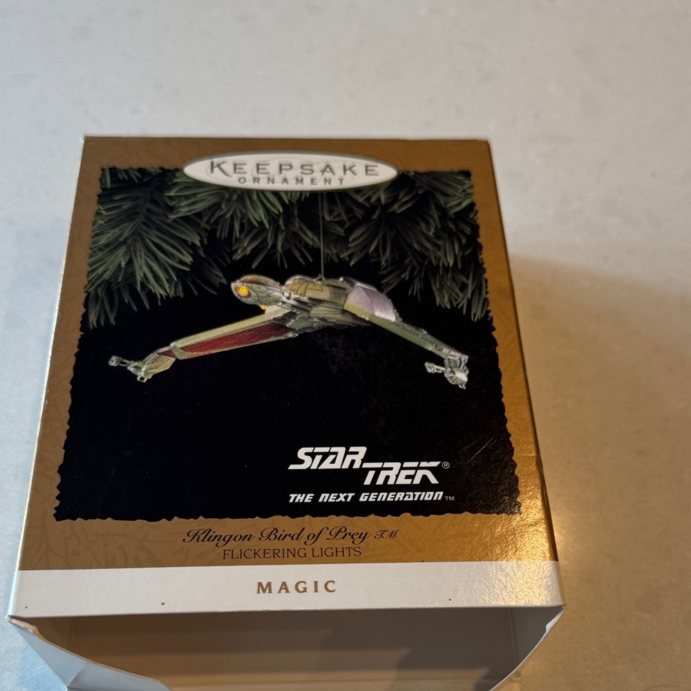 Hallmark Keepsake Star Trek Klingon Bird of Prey Ornament